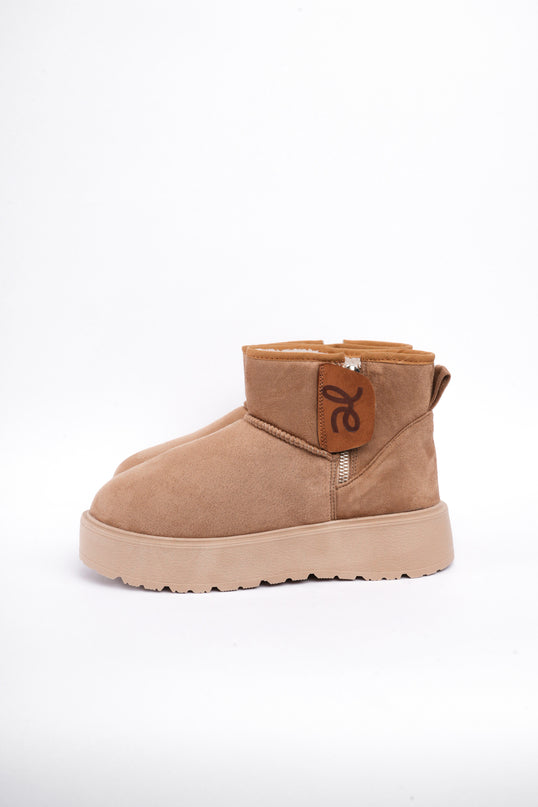 Botines ugg taupe clásicos