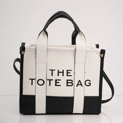 Bolso blanco the tote bag con correa