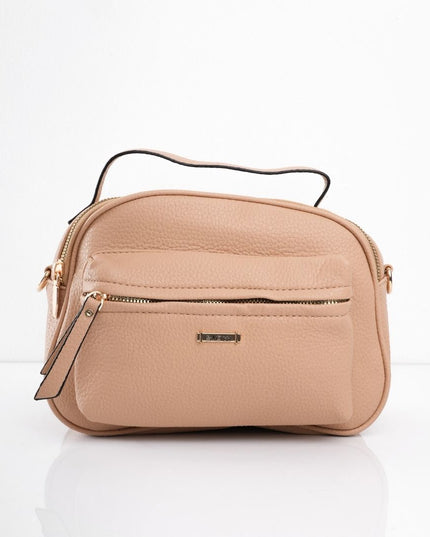 Bolso kaki con correa ajustable