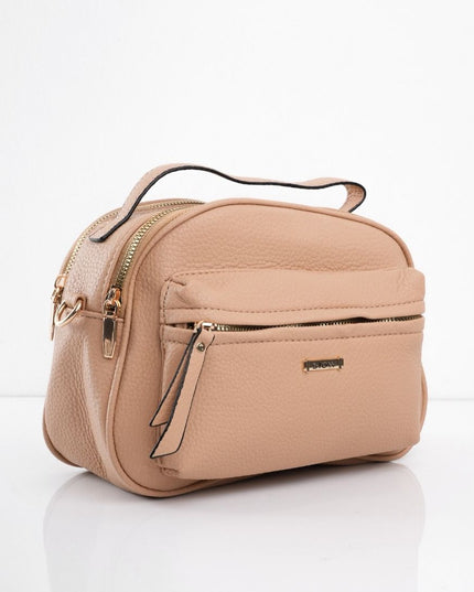 Bolso kaki con correa ajustable