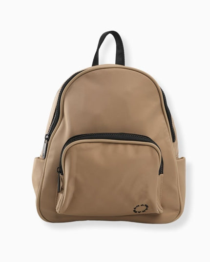 Morral camel de diseño minimalista