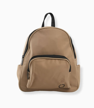 Morral camel de diseño minimalista