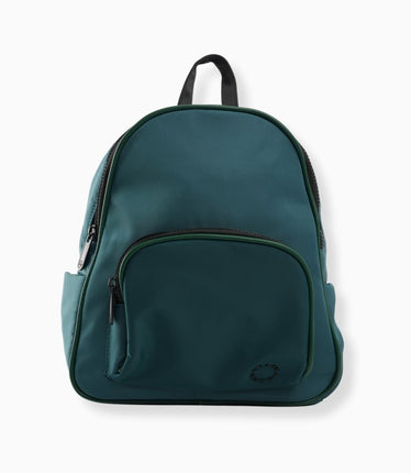 Morral verde de diseño minimalista