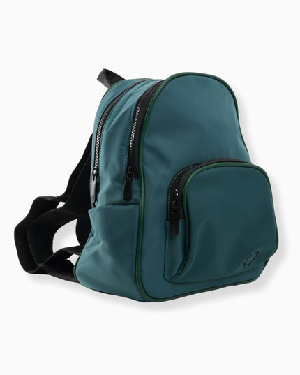 Morral verde de diseño minimalista