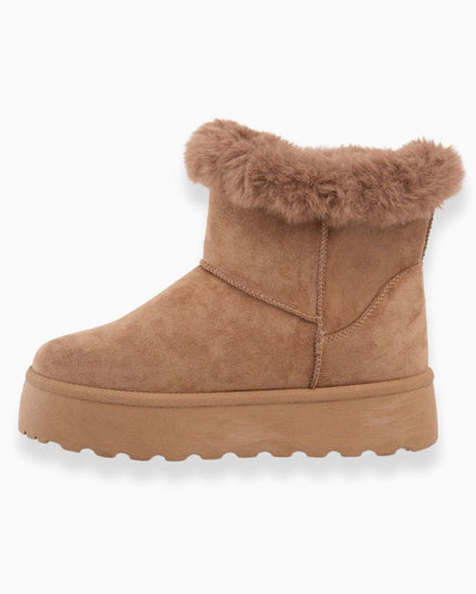 BOTA UGG BEIGE PELUCHE