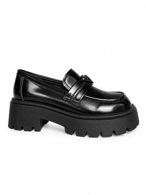 Mocasines chunky negros