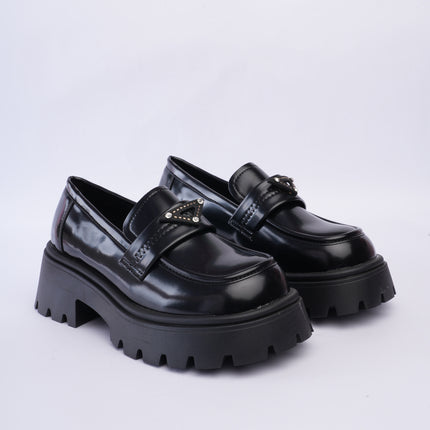 Mocasines chunky negros