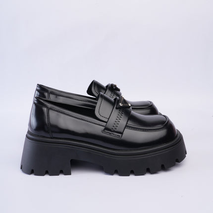 Mocasines chunky negros