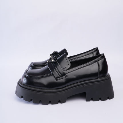 Mocasines chunky negros