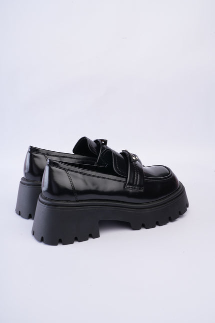 Mocasines chunky negros
