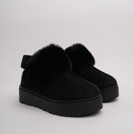 SUECOS UGG NEGROS PELUCHE
