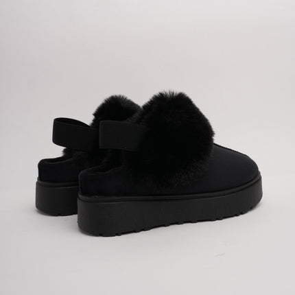 SUECOS UGG NEGROS PELUCHE