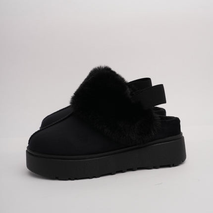 SUECOS UGG NEGROS PELUCHE