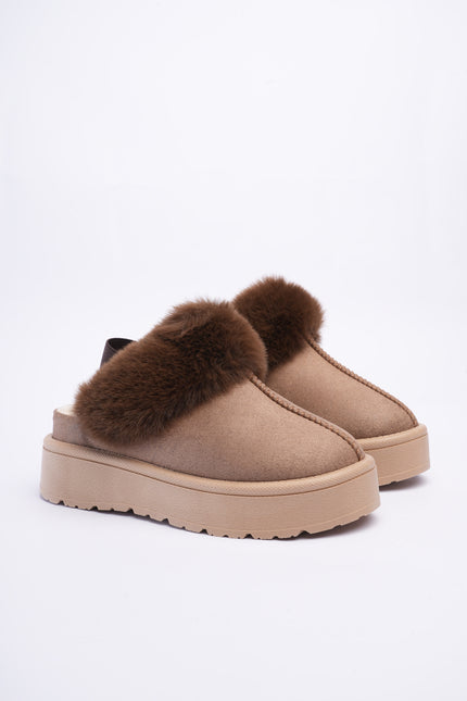 SUECOS UGG TABACO PELUCHE