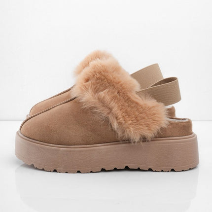 SUECOS UGG TAUPE PELUCHE