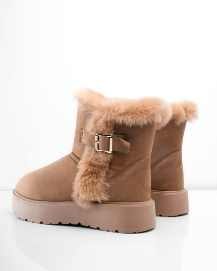 BOTA UGG TAUPE PELUCHE