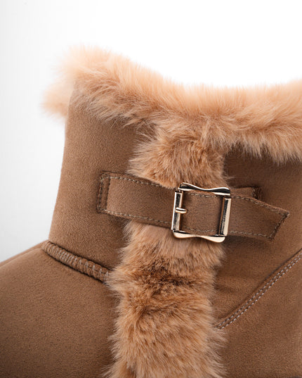 BOTA UGG TAUPE PELUCHE