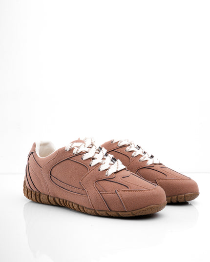Tenis planos café