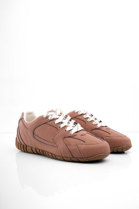 Tenis planos café