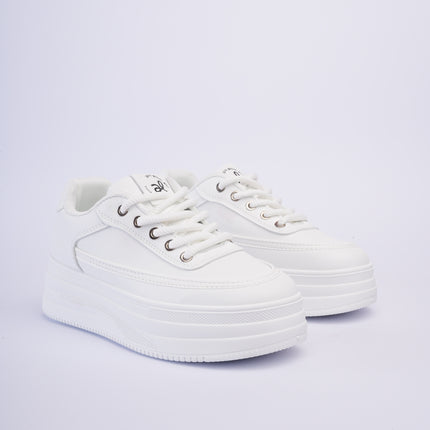 Tenis altos blancos básicos
