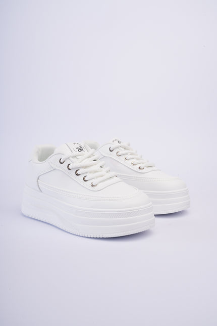 Tenis altos blancos básicos