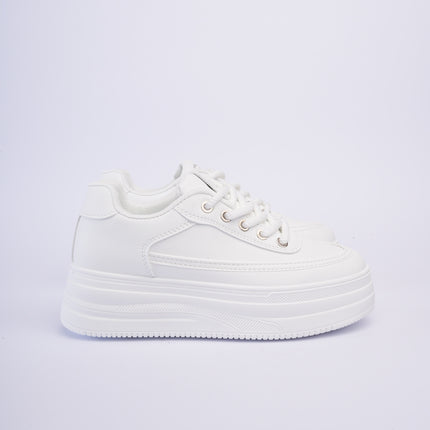 Tenis altos blancos básicos