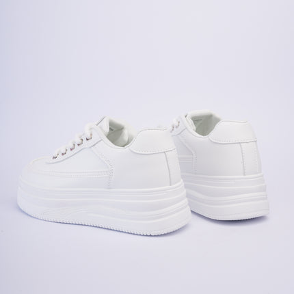 Tenis altos blancos básicos