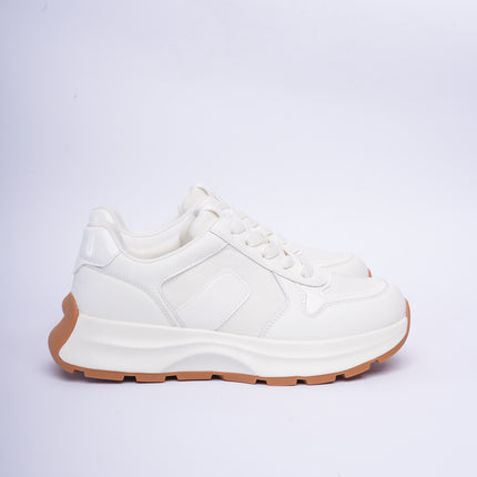 Tenis blancos altos charol