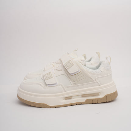 Tenis blancos con velcro