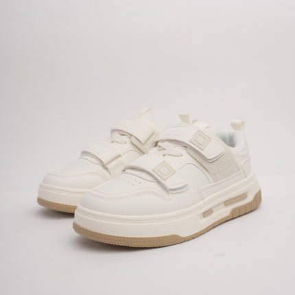 Tenis blancos con velcro