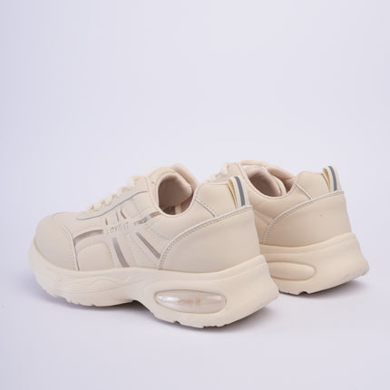Tenis deportivos beige básicos