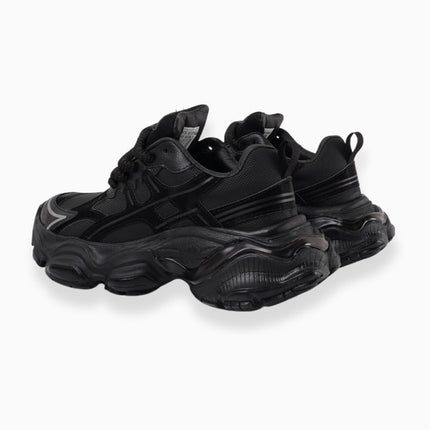 Tenis deportivos negros chunky