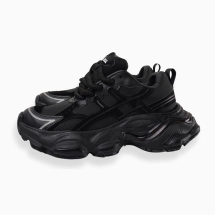 Tenis deportivos negros chunky