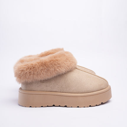 Zapatos ugg beige con peluche
