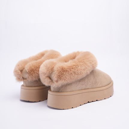 Zapatos ugg beige con peluche