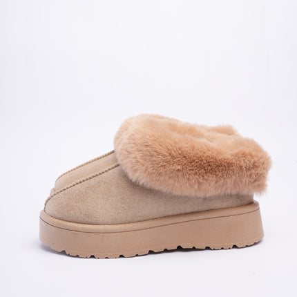 Zapatos ugg beige con peluche