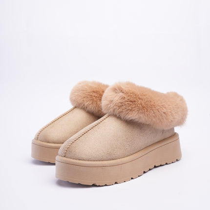 Zapatos ugg beige con peluche