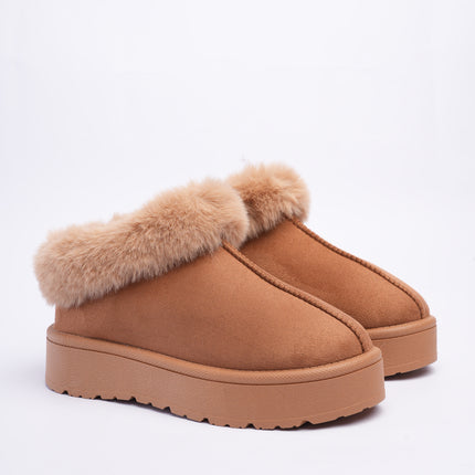 Zapatos ugg miel con peluche