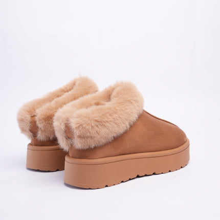 Zapatos ugg miel con peluche