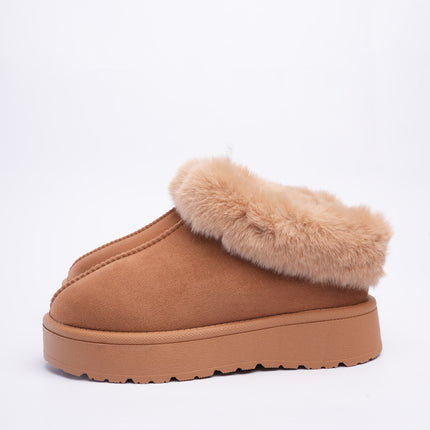 Zapatos ugg miel con peluche