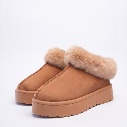 Zapatos ugg miel con peluche